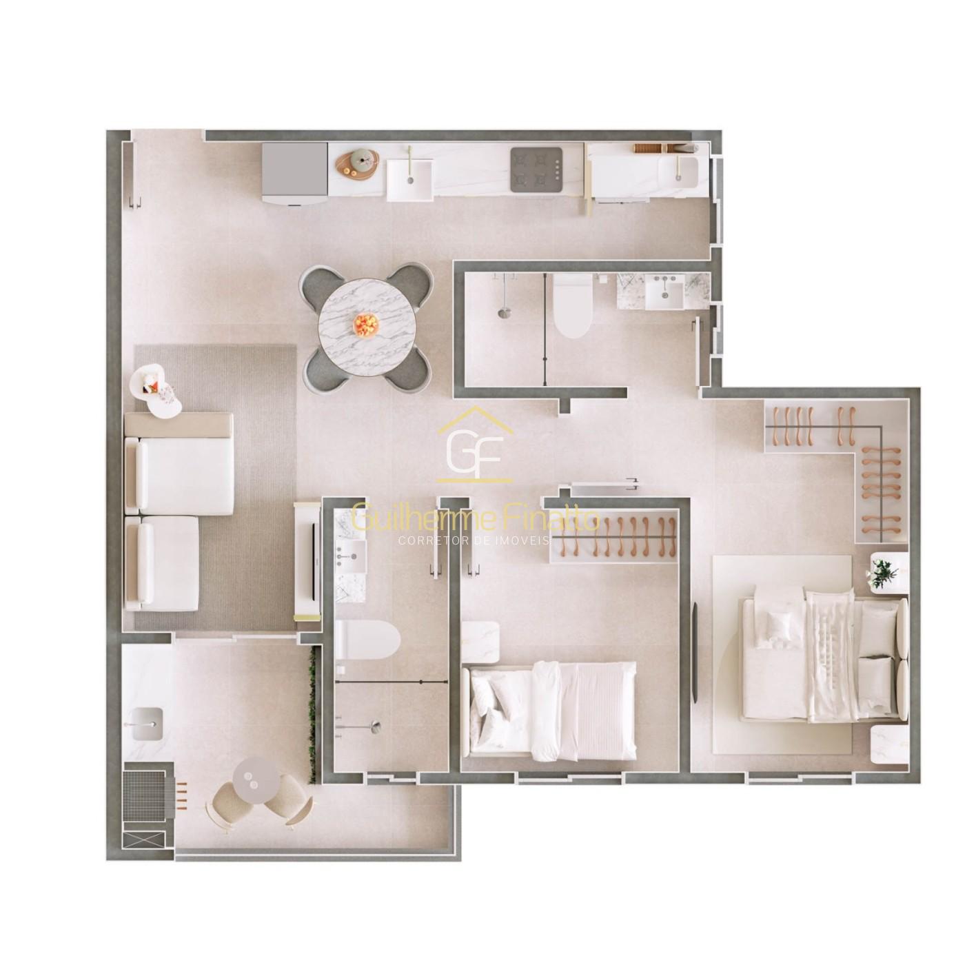 Apartamento, 1 quarto - Foto 22