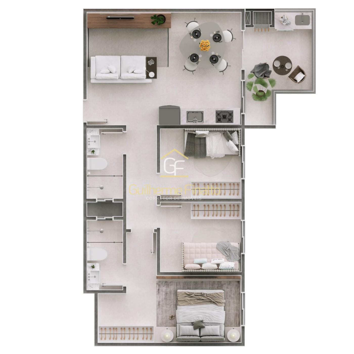 Apartamento, 1 quarto - Foto 24